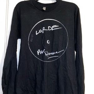 Lorde merch long sleeve shirt